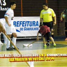 LIGA PAULISTA DE FUTSAL 2014 - GUARULHOS/MULT FORÇA  -