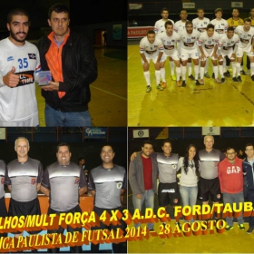 LIGA PAULISTA DE FUTSAL 2014 - GUARULHOS/MULT FORÇA  -