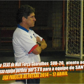 LIGA PAULISTA DE FUTSAL 2014 - GUARULHOS/MULT FORÇA  -