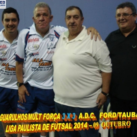 LIGA PAULISTA DE FUTSAL 2014 - GUARULHOS/MULT FORÇA  -