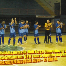 LIGA PAULISTA DE FUTSAL 2014 - GUARULHOS/MULT FORÇA  -