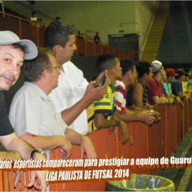 LIGA PAULISTA DE FUTSAL 2014 - GUARULHOS/MULT FORÇA  -