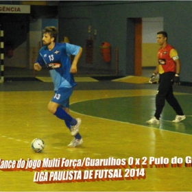 LIGA PAULISTA DE FUTSAL 2014 - GUARULHOS/MULT FORÇA  -