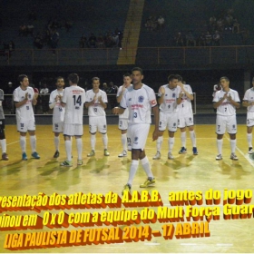 LIGA PAULISTA DE FUTSAL 2014 - GUARULHOS/MULT FORÇA  -