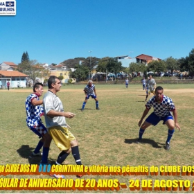 QUADRANGULAR DE ANIVERSARIO DE 20 ANOS DO CLUBE DOS XV