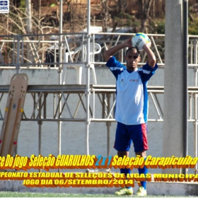 4º CAMPEONATO ESTADUAL DE SELEÇÕES DE LIGAS -2014  F.P.F.  GUARULHOS EMPATA EM 1 x 1 COM A SELEÇÃO DE MAUÁ 