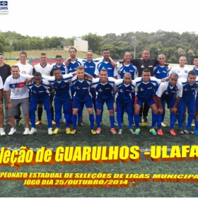 4º CAMPEONATO ESTADUAL DE SELEÇÕES DE LIGAS -2014  F.P.F.  GUARULHOS EMPATA EM 1 x 1 COM A SELEÇÃO DE MAUÁ 