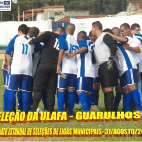 4º CAMPEONATO ESTADUAL DE SELEÇÕES DE LIGAS -2014  F.P.F.  GUARULHOS EMPATA EM 1 x 1 COM A SELEÇÃO DE MAUÁ 