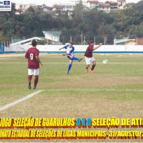 4º CAMPEONATO ESTADUAL DE SELEÇÕES DE LIGAS -2014  F.P.F.  GUARULHOS EMPATA EM 1 x 1 COM A SELEÇÃO DE MAUÁ 