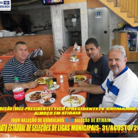 4º CAMPEONATO ESTADUAL DE SELEÇÕES DE LIGAS -2014  F.P.F.  GUARULHOS EMPATA EM 1 x 1 COM A SELEÇÃO DE MAUÁ 