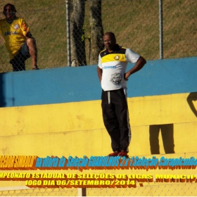 4º CAMPEONATO ESTADUAL DE SELEÇÕES DE LIGAS -2014  F.P.F.  GUARULHOS EMPATA EM 1 x 1 COM A SELEÇÃO DE MAUÁ 