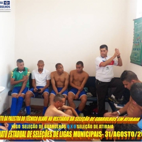 4º CAMPEONATO ESTADUAL DE SELEÇÕES DE LIGAS -2014  F.P.F.  GUARULHOS EMPATA EM 1 x 1 COM A SELEÇÃO DE MAUÁ 