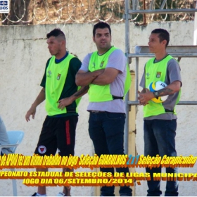 4º CAMPEONATO ESTADUAL DE SELEÇÕES DE LIGAS -2014  F.P.F.  GUARULHOS EMPATA EM 1 x 1 COM A SELEÇÃO DE MAUÁ 