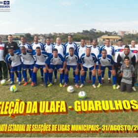 4º CAMPEONATO ESTADUAL DE SELEÇÕES DE LIGAS -2014  F.P.F.  GUARULHOS EMPATA EM 1 x 1 COM A SELEÇÃO DE MAUÁ 