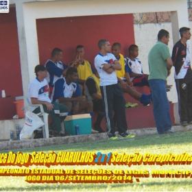 4º CAMPEONATO ESTADUAL DE SELEÇÕES DE LIGAS -2014  F.P.F.  GUARULHOS EMPATA EM 1 x 1 COM A SELEÇÃO DE MAUÁ 