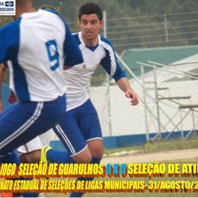 4º CAMPEONATO ESTADUAL DE SELEÇÕES DE LIGAS -2014  F.P.F.  GUARULHOS EMPATA EM 1 x 1 COM A SELEÇÃO DE MAUÁ 