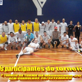 ACM- TIME DO JULIANO É CAMPEÃO DO TORNEIO DE FUTSAL DA TURMA DA MADRUGADA -