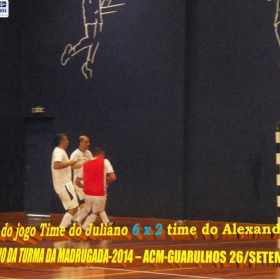 ACM- TIME DO JULIANO É CAMPEÃO DO TORNEIO DE FUTSAL DA TURMA DA MADRUGADA -