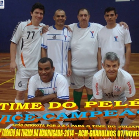 ACM- TIME DO JULIANO É CAMPEÃO DO TORNEIO DE FUTSAL DA TURMA DA MADRUGADA -