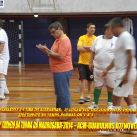 ACM- TIME DO JULIANO É CAMPEÃO DO TORNEIO DE FUTSAL DA TURMA DA MADRUGADA -