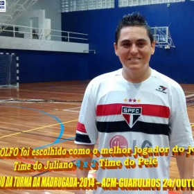 ACM- TIME DO JULIANO É CAMPEÃO DO TORNEIO DE FUTSAL DA TURMA DA MADRUGADA -