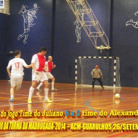 ACM- TIME DO JULIANO É CAMPEÃO DO TORNEIO DE FUTSAL DA TURMA DA MADRUGADA -