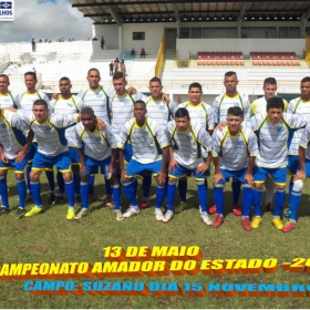 CAMPEONATO AMADOR DO ESTADO -2104 - FPF - AD. BRITTU'S PERDE EM BRAGANÇA PAULISTA (4 X 0)  1º JOGO DA SEMIFINAL