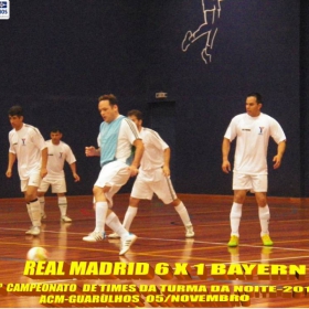 1º CAMPEONATO DE FUTSAL DA TURMA DA NOITE -ACM- GUARULHOS - BAYERN É O GRANDE CAMPEÃO