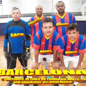 1º CAMPEONATO DE FUTSAL DA TURMA DA NOITE -ACM- GUARULHOS - BAYERN É O GRANDE CAMPEÃO