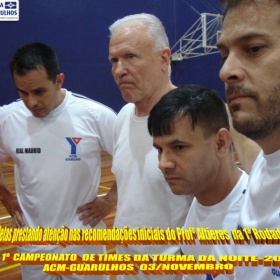 1º CAMPEONATO DE FUTSAL DA TURMA DA NOITE -ACM- GUARULHOS - BAYERN É O GRANDE CAMPEÃO