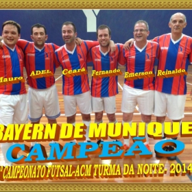 1º CAMPEONATO DE FUTSAL DA TURMA DA NOITE -ACM- GUARULHOS - BAYERN É O GRANDE CAMPEÃO