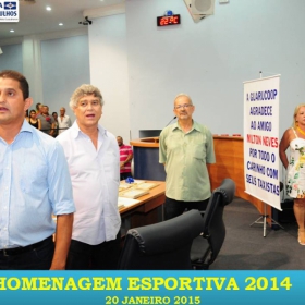 VEM AÍ!!! HOMENAGEM ESPORTIVA 2015 - VEJAM AS FOTOS DA HOMENAGEM 2014