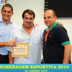 VEM AÍ!!! HOMENAGEM ESPORTIVA 2015 - VEJAM AS FOTOS DA HOMENAGEM 2014