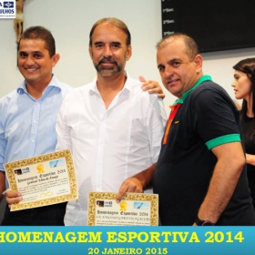 VEM AÍ!!! HOMENAGEM ESPORTIVA 2015 - VEJAM AS FOTOS DA HOMENAGEM 2014