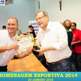 VEM AÍ!!! HOMENAGEM ESPORTIVA 2015 - VEJAM AS FOTOS DA HOMENAGEM 2014