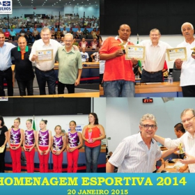 VEM AÍ!!! HOMENAGEM ESPORTIVA 2015 - VEJAM AS FOTOS DA HOMENAGEM 2014