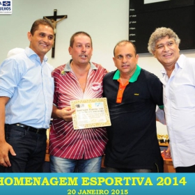 VEM AÍ!!! HOMENAGEM ESPORTIVA 2015 - VEJAM AS FOTOS DA HOMENAGEM 2014