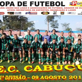 CAMPEONATO DA PRIMEIRA DIVISÃO-2015 - ULAFA - 