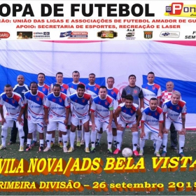 CAMPEONATO DA PRIMEIRA DIVISÃO-2015 - ULAFA - 