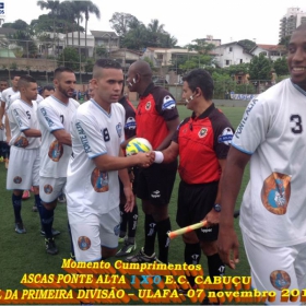 CAMPEONATO DA PRIMEIRA DIVISÃO-2015 - ULAFA - 