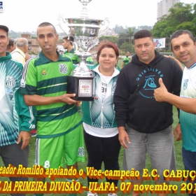 CAMPEONATO DA PRIMEIRA DIVISÃO-2015 - ULAFA - 