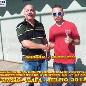 CAMPEONATO DA PRIMEIRA DIVISÃO-2015 - ULAFA - 