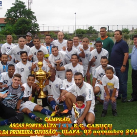 CAMPEONATO DA PRIMEIRA DIVISÃO-2015 - ULAFA - 