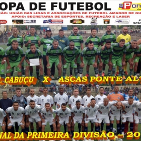 CAMPEONATO DA PRIMEIRA DIVISÃO-2015 - ULAFA - 