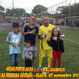 CAMPEONATO DA PRIMEIRA DIVISÃO-2015 - ULAFA - 