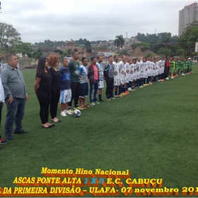 CAMPEONATO DA PRIMEIRA DIVISÃO-2015 - ULAFA - 