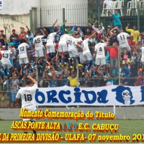 CAMPEONATO DA PRIMEIRA DIVISÃO-2015 - ULAFA - 