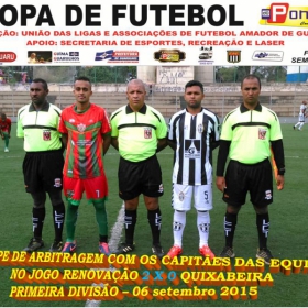 CAMPEONATO DA PRIMEIRA DIVISÃO-2015 - ULAFA - 