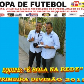 CAMPEONATO DA PRIMEIRA DIVISÃO-2015 - ULAFA - 