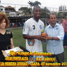 CAMPEONATO DA PRIMEIRA DIVISÃO-2015 - ULAFA - 